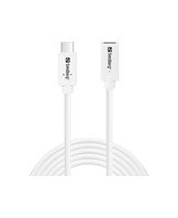 Sandberg USB-C>C M-F USB 3.1 100W, 2M
